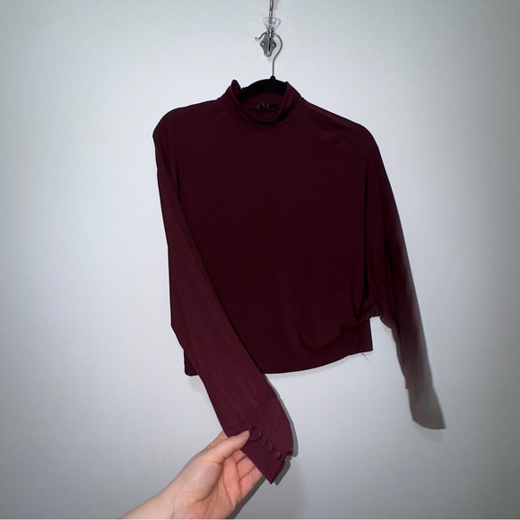 Burgundy Top - Picture 3 of 3